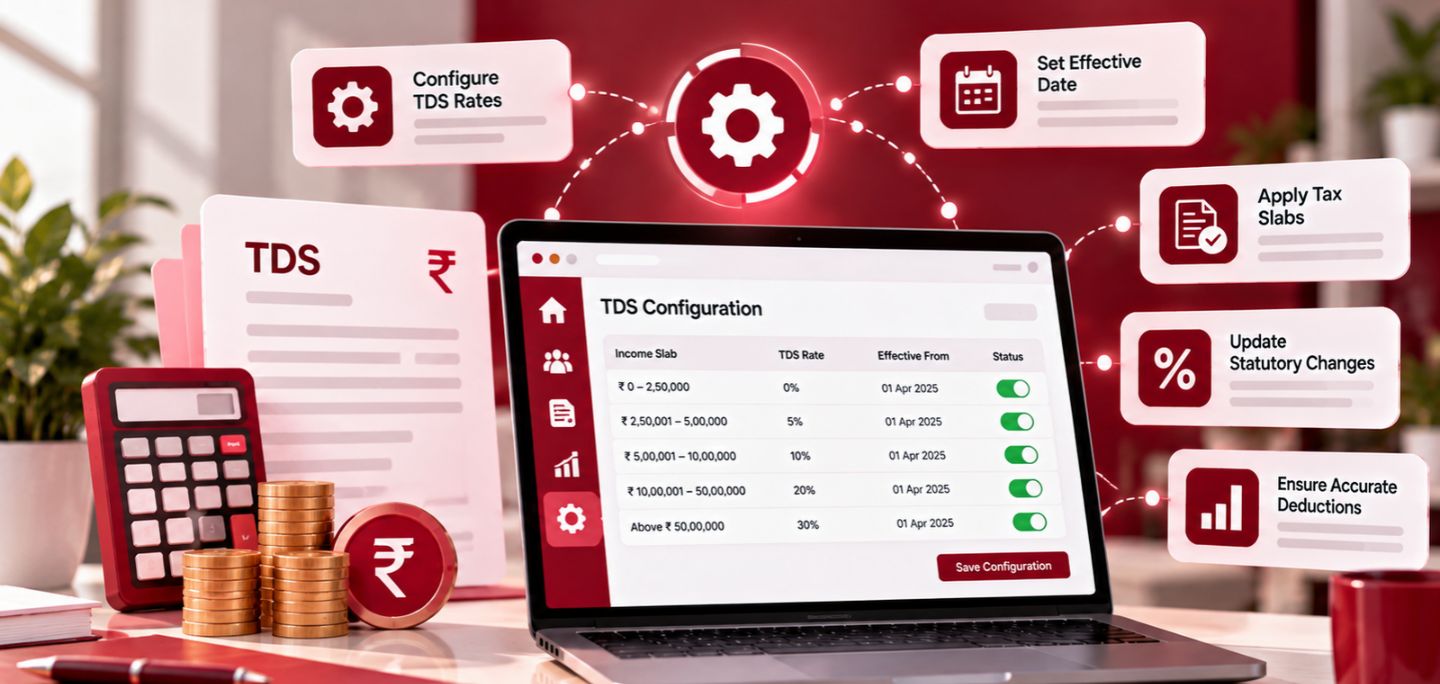 TDS Rate Configuration